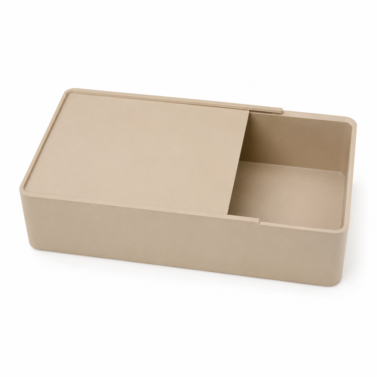 Boîte Empilable avec Couvercle Coulissant
