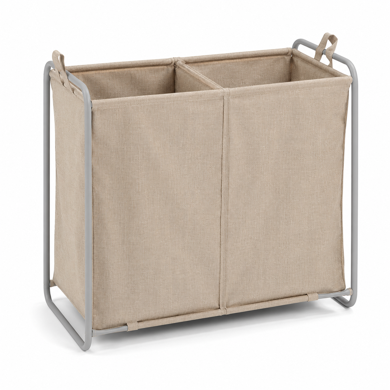 Panier à Linge Pliable à 2 Compartiments
