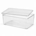 Boîte Transparente Empilable pour Produits de Beauté