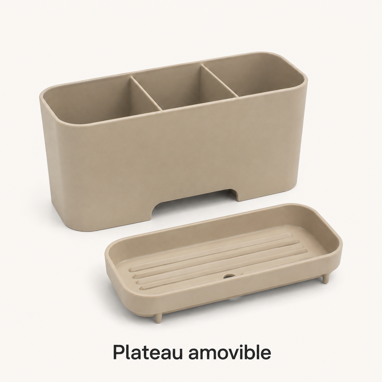 Organisateur de Lavabo avec Plateau Amovible
