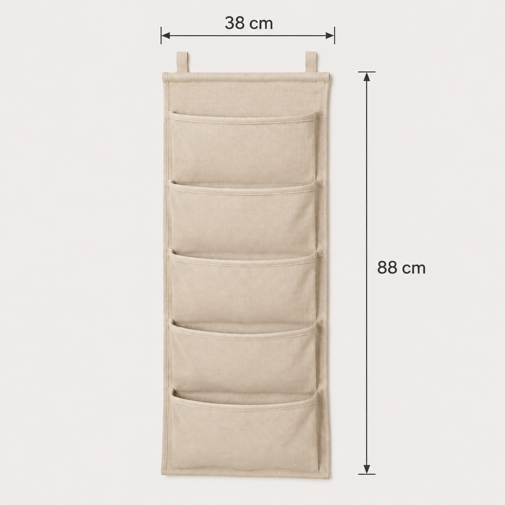 Sac de Rangement Suspendu à 5 Poches