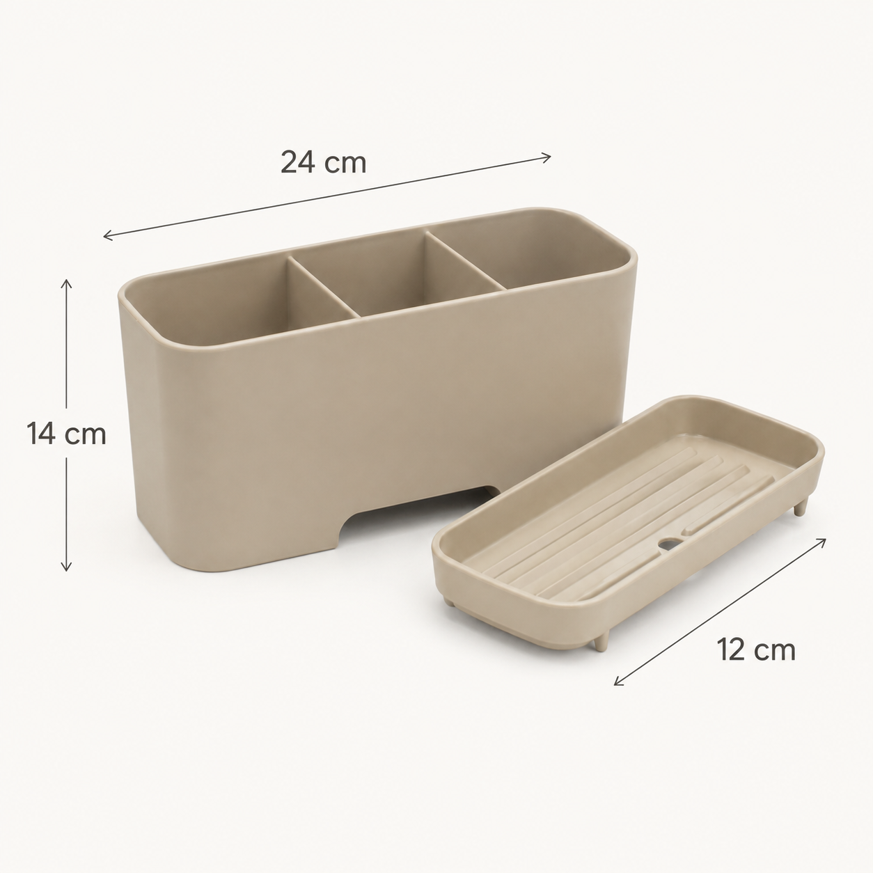 Organisateur de Lavabo avec Plateau Amovible